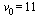 v[0] = 11
