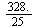 `*`(328., `/`(1, 25))