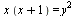 `*`(x, `*`(`+`(x, 1))) = `*`(`^`(y, 2))